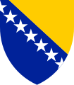 Image 15Coat of arms of Bosnia and Herzegovina (from History of Bosnia and Herzegovina)