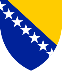 Emblème de Bosnie-Herzégovine portée par l'armée