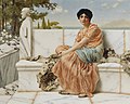 In the Days of Sappho by John William Godward