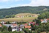 Blick vom Komberg bei Gersfeld nordnordostwärts zum Hünkelshäuptchen