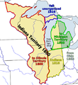 Image 1Map of the Indiana Territory (from History of Indiana)