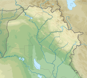 Voir sur la carte topographique du Kurdistan irakien