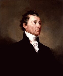 Portrait of James Monroe, 5th President of the United States (c. 1819)