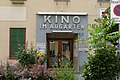 Augartenkino, Eingang in der Friedrichgasse