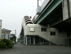 今羽駅（所在地は吉野町）