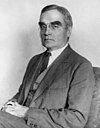 A black and white photograph of Learned Hand