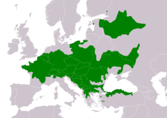 Distribución de Microtus subterraneus