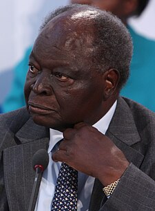 Mwai Kibaki (23. února 2012)