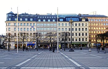 Norrmalmstorg mot söder.