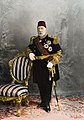 Mehmed 5. í einkennisbúning Tyrkjaflotans.