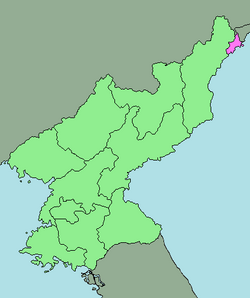 Location of Rason