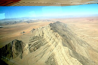 Saagberg in Namibia (2018) Blick Richtung Süden