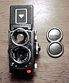 Minox/Sharan Rolleiflex 2.8F classic film camera