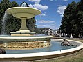 Saxonian Fountain in Warsaw