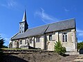 L’église Saint-Martin. Vue sud.