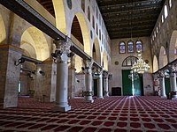 View of the hypostyle prayer hall