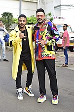 Badshah Raftaar ismli reper bilan.