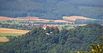 Schloss Bieberstein, Fernblick