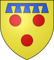 Das Wappen der Linie Courtenay-Champignelles