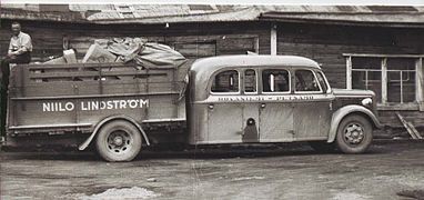 Finnischer Kombinationsbus, vor 1945