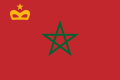 Bandera cywilna Maroka