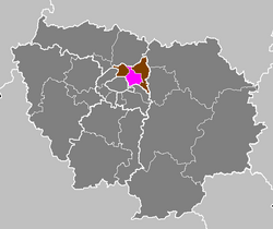 Location of Qarku Bobigny