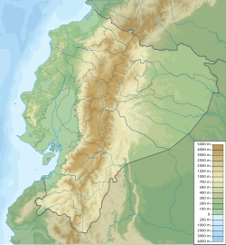 Location map/data/Ecuador is located in Ecuador