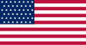 Bendera Amerika Serikat dengan 45 bintang. Digunakan dari 4 Juli 1896 – 3 Juli 1908.