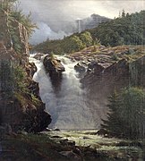 L. Gurlitt: Norwegischer Wasserfall