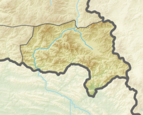 Voir sur la carte topographique de la province de Hakkari