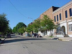 Skyline of Kellogg