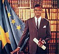 Image 13Patrice Lumumba, first democratically elected Prime Minister of the Congo-Léopoldville, was murdered by Belgian-supported Katangan separatists in 1961. (from Democratic Republic of the Congo)