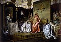 Recaredo, rey Visigodo (?, muere en Toledo capital Visigoda en el 601), se convirtió al cristianismo, lo que fue seguido por el resto de visigodos, logrando la unificación religiosa de visigodos e hispano romanos.