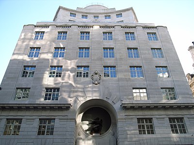 Reuters & Press Association Building, 85 Fleet Street, Londres (1934–38)