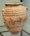 Image 44A typical Naqada II jar decorated with gazelles (Predynastic Period) (from Ancient Egypt)