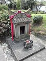 台北市中山區新庄里林安泰古厝旁的福德祠