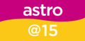 Logo Astro @15 (29 Sept 2003 - 1 Mei 2012)