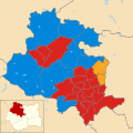 2018 results map