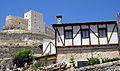 Casa castellana y castillo de Curiel de Duero.