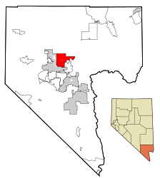 North Las Vegas – Mappa