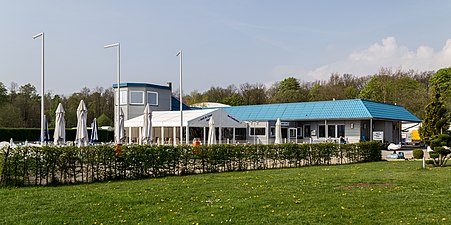 Restaurant op vliegveld Borkenberge