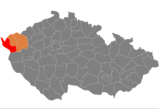 Distrik Cheb di Region Karlovy Vary, Ceko