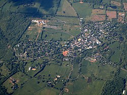 Aerial view of Middleburg