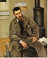 Richard Bergh, Portrait du peintre Nils Kreuger, 1883, huile sur toile, 120,5 x 102,5 cm.