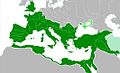 Roman Empire (27 BC-476 AD) in 117 AD.