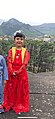 A girl in Kurdish dress in Rawanduz