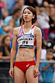 Athlete who has a visible rectus abdominis