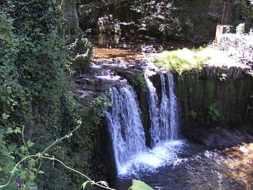 Site de captage de l'aqueduc du Gier à Saint-Chamond.