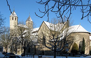 Stiftskirche des Stiftes Gandersheim in Bad Gandersheim