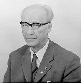 Иоганнес Дикман в 1967 году